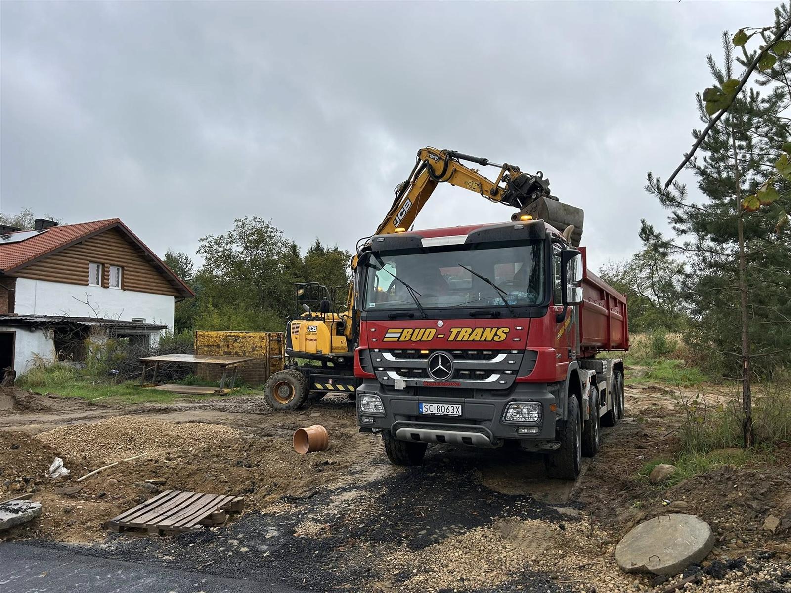 Wykopy pod fundamenty